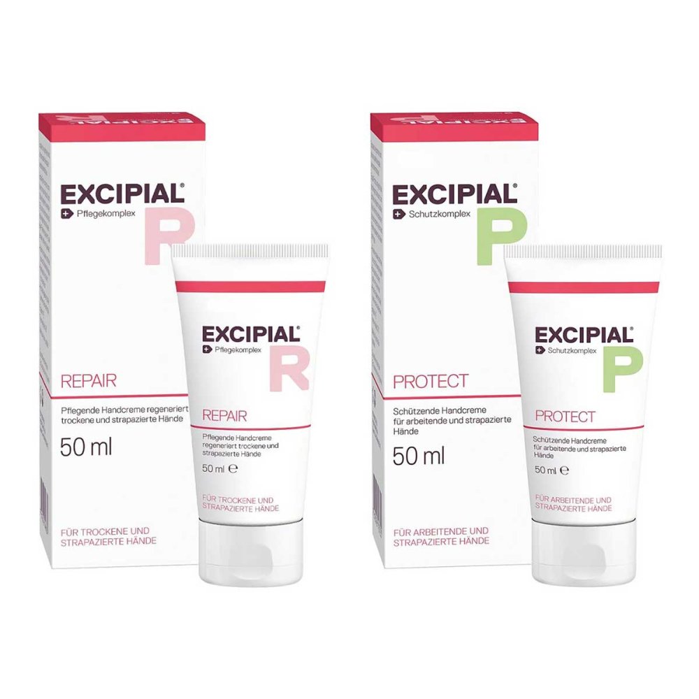 Galderma Laboratorium GmbH Excipial Protect Handcreme + Repair Handcreme 08107439