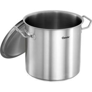 Bartscher Kochtopf E11L-1, 100447, 11 Liter, induktionsgeeignet, aus Edelstahl, 21 x 29cm (ØxH)