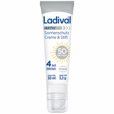 STADA Consumer Health Deutschland GmbH LADIVAL Aktiv Sonnenschutz Creme & Stift LSF 50+ 30 ml 19358603