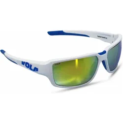 Vola, Unisex, Sportbrille, Fusion (Blau, Weiss, Blau, Weiss), Mehrfarbig