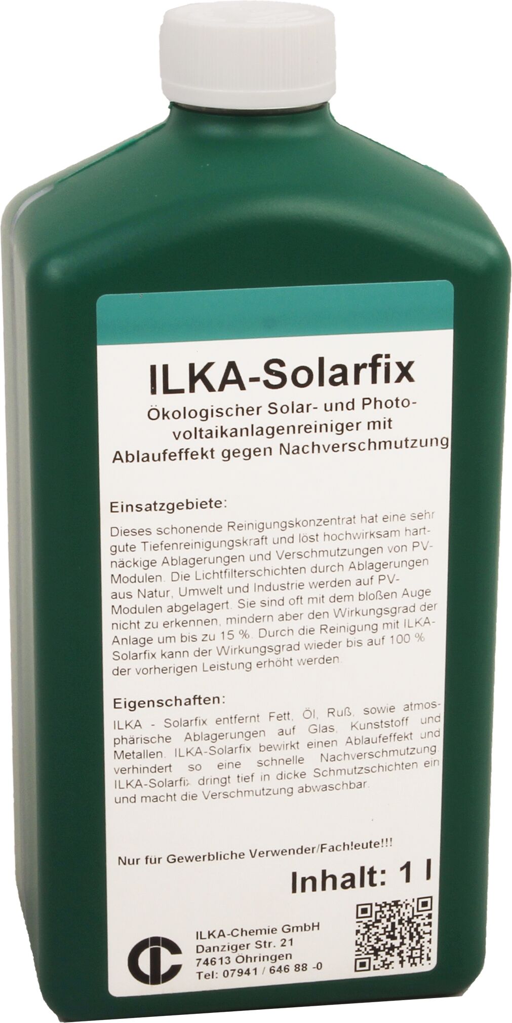Axis ILKA-Solarfix Ökologischer Solar- und Photovoltaikanlagenreiniger Konzentrat
