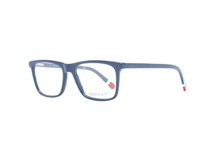 Gant GA3230 bril, Shiny Blue, 52 voor heren, Blauw (Shiny Blue)