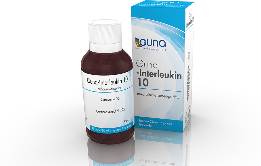 GUNA SpA Guna-Interleukin 10 Gocce 30ml - Medicinale Omeopatico Senza Indicazioni Terapeutiche Approvate
