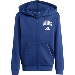 adidas Seasonals Collegiate Typography Sweatjacke Kinder KD4394 - dark blue/off white 128