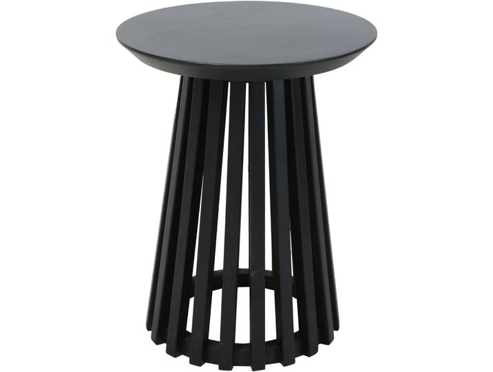 Beistelltisch Kenas schwarz Holz B 40 cm