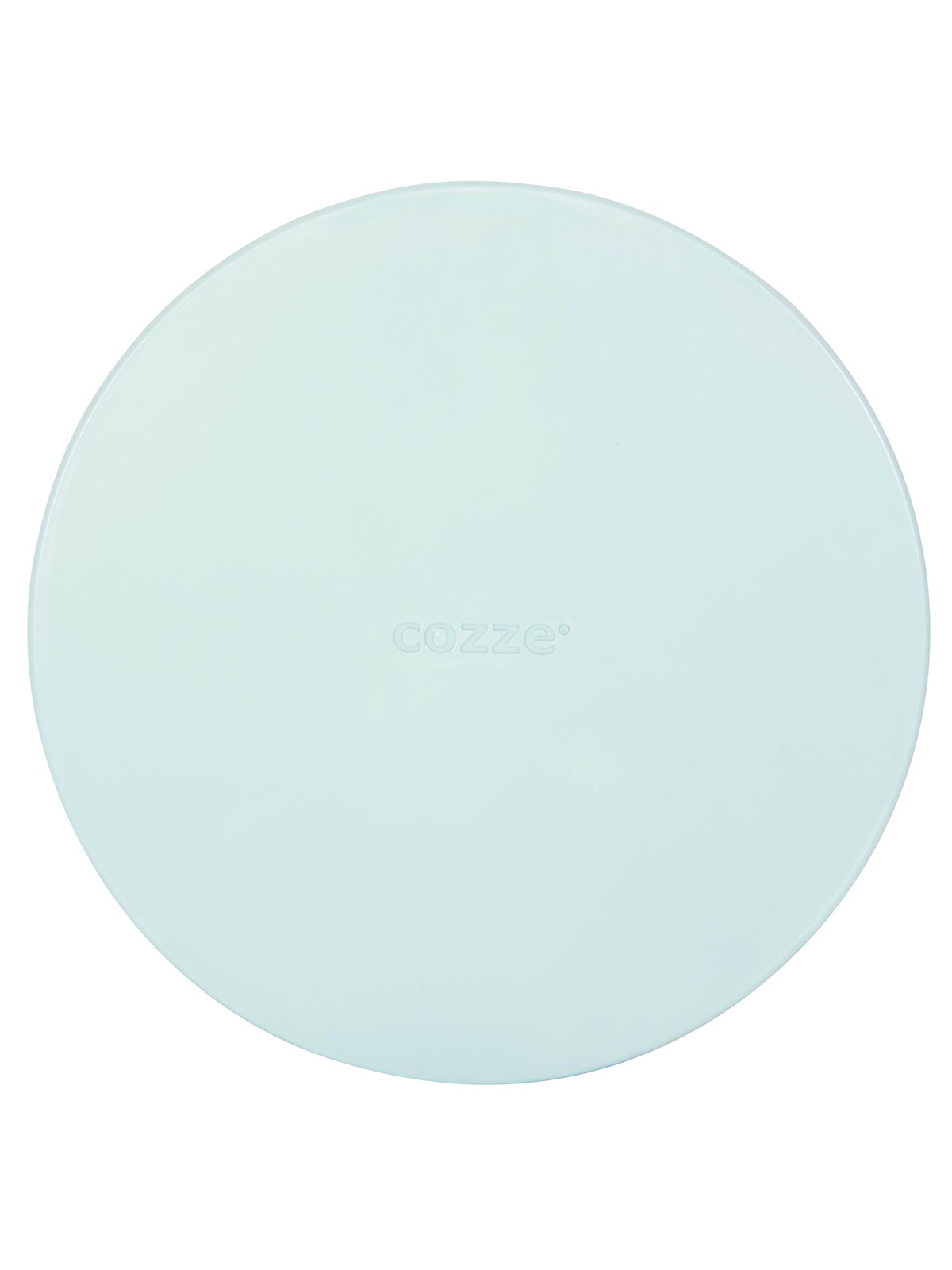 cozze Cozze Pizzabrett aus Kunststoff Ø350x10 mm hellblau