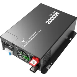 BullTron Combi 2000W Wechselrichter + 80A Ladegerät 12V mit Fernbedienung