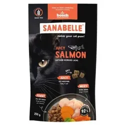 Sanabelle 1 x 250g Juicy Nordsee-Lachs Katzentrockenfutter