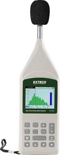 Extech Schallpegel-Messgerät Datenlogger 407790A 20 - 130 dB 25Hz - 10kHz USB