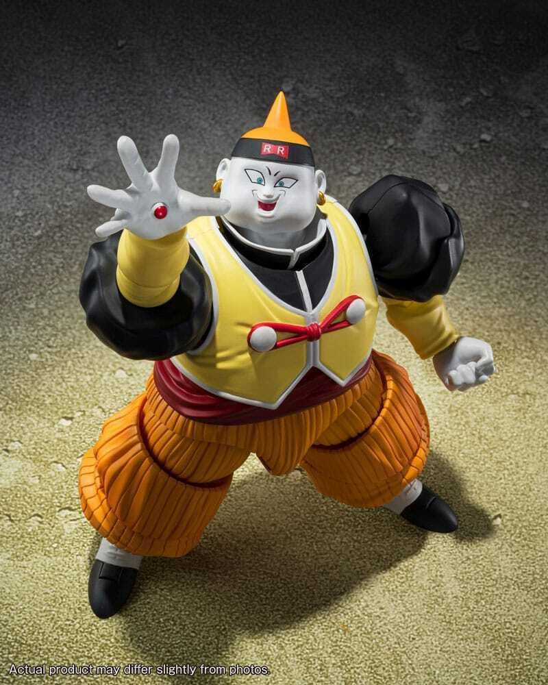 Dragon Ball Z S.H. Figuarts Android 19 actiefiguur, 13 cm