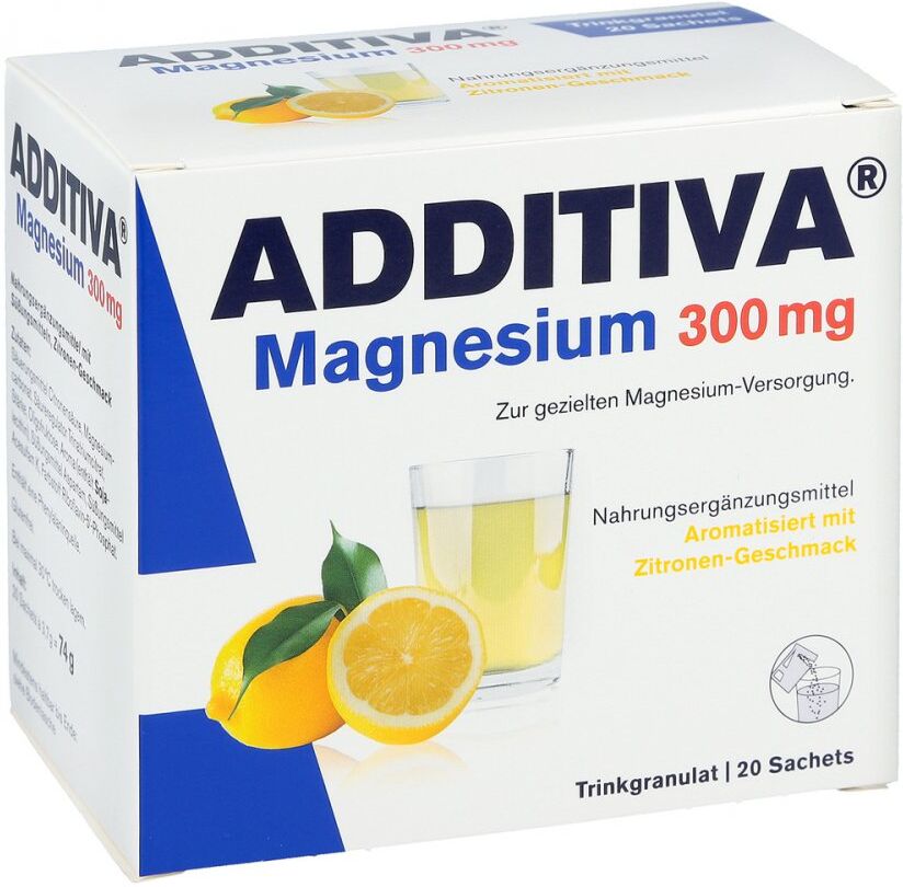 Additiva Magnesium 300 mg N Pulver 20stk