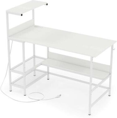 "48"" Home Office Desk Computer Desk with Reversible Gaming Desk Design"