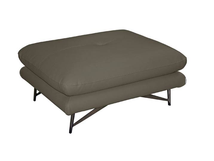 CALIA ITALIA Hocker Cezanne, italienisches Design trifft erstklassigen Sitzkomfort, Leder, Designhocker in besonders langlebigen & pflegeleichten Lederarten