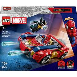 LEGO MARVEL SUPER HEROES 76336 LEGO® MARVEL SUPER HEROES Spider-Man Auto vs. Venomized Wolverine (76336)