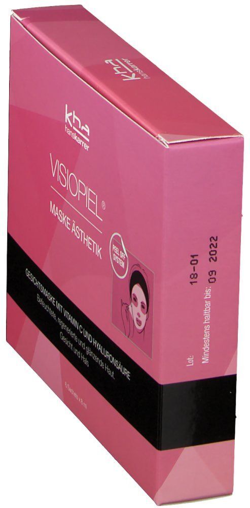 Visiopiel Maske Ästhetik 6x8 ml Gesichtsmaske