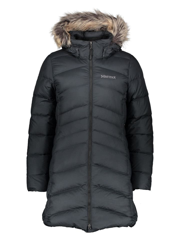 Marmot Steppmantel in Schwarz - XS