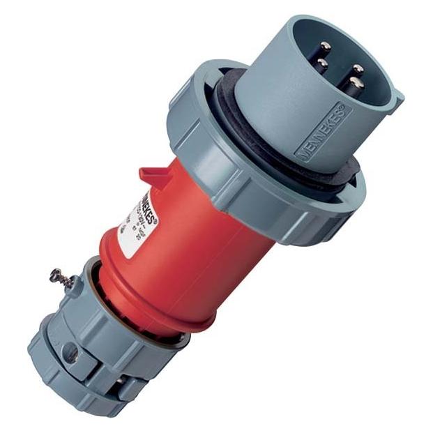 Mennekes MEN 3809 CEE-Stecker PowerTOP IP67 400V 16A 4p 6h (CEE 16/4) (3809)
