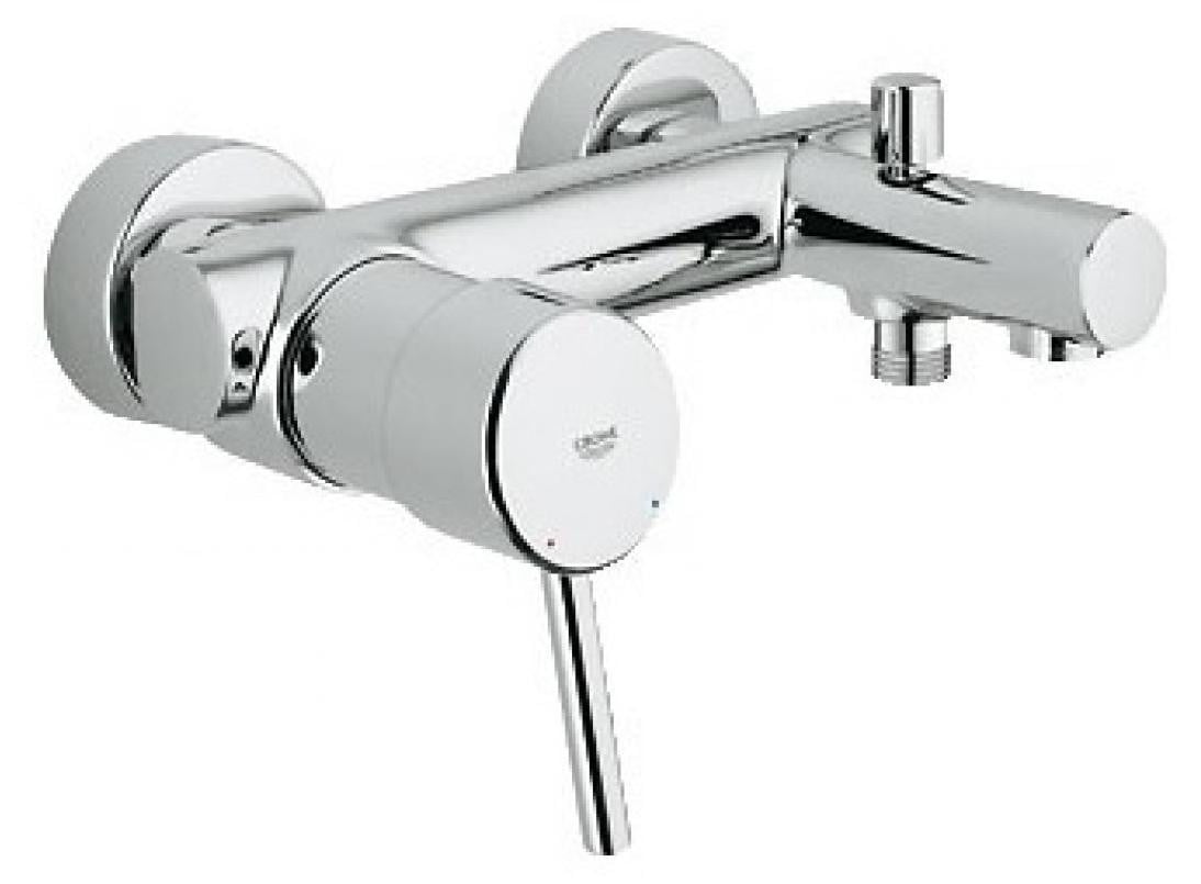 Grohe Concetto badmengkraan voor wandmontage, chroom, waterbesparend - 32211001