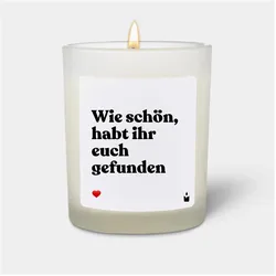 Chatty Candles, Duftkerzen, Duftkerze Woody Wie schön, habt ihr euch gefunden