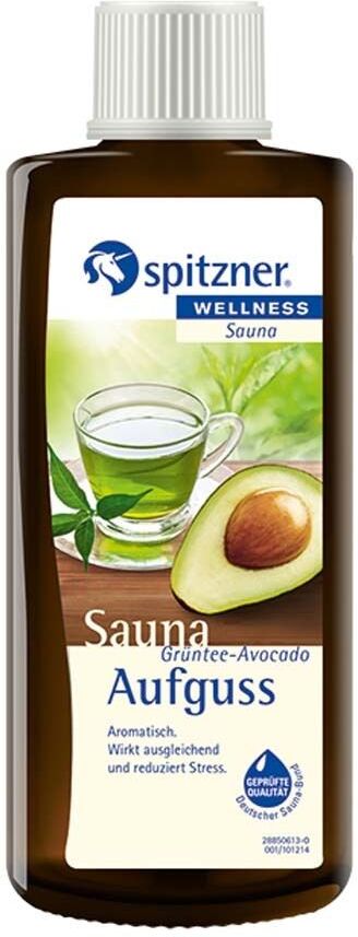 Spitzner Saunaaufguss Grüntee-Avocado Wellness 190 ml Konzentrat