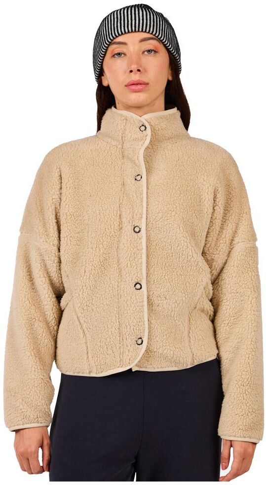 Rossignol  - W Alltrack Snap Sherpa Jacket Fog - L - Polaire