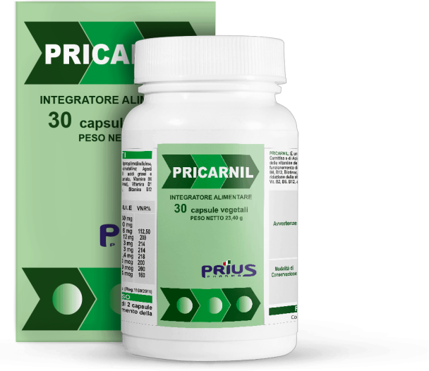 PRIUS PHARMA Srl Pricarnil, 60 Capsule