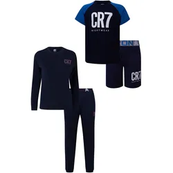 CR7 Cristiano Ronaldo Jungen Pyjama Basic Short&Long 2er Pack
