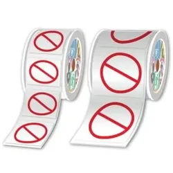 Brother, Etikettenrolle, Pre-Cut And Pre-Printed Prohibition Rolls Pictogram Only (50 mm)