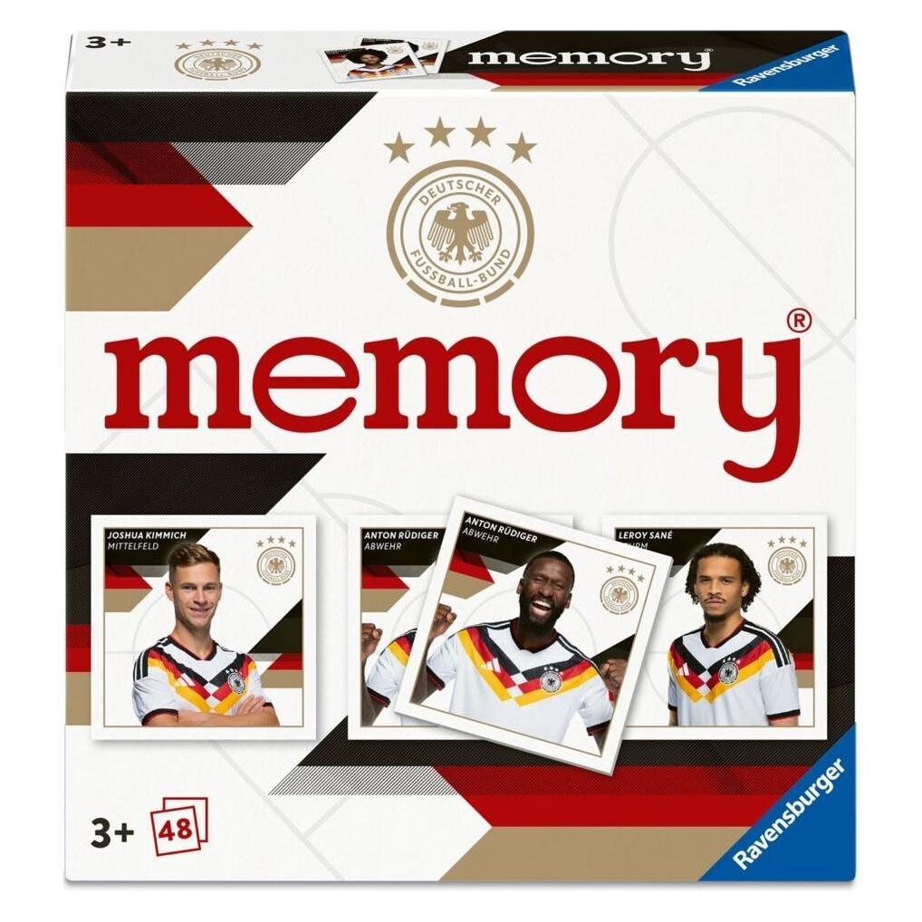 Ravensburger mini memory DFB Nationalmannschaft Fussball-WM 2026 - Kinderspiel ab 3 Jahre (Deutsch, 2 - 6 Spieler) (64708864)
