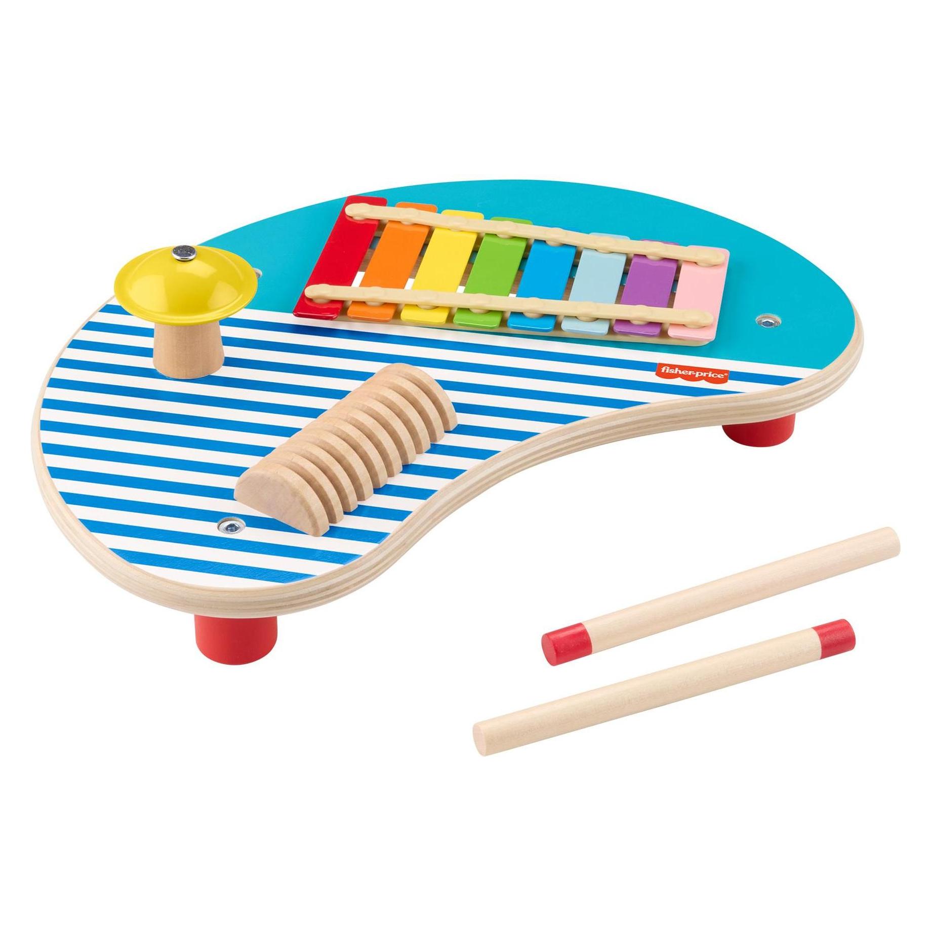 Fisher-Price Musiktisch aus Holz (Multilingual) (HXT91)