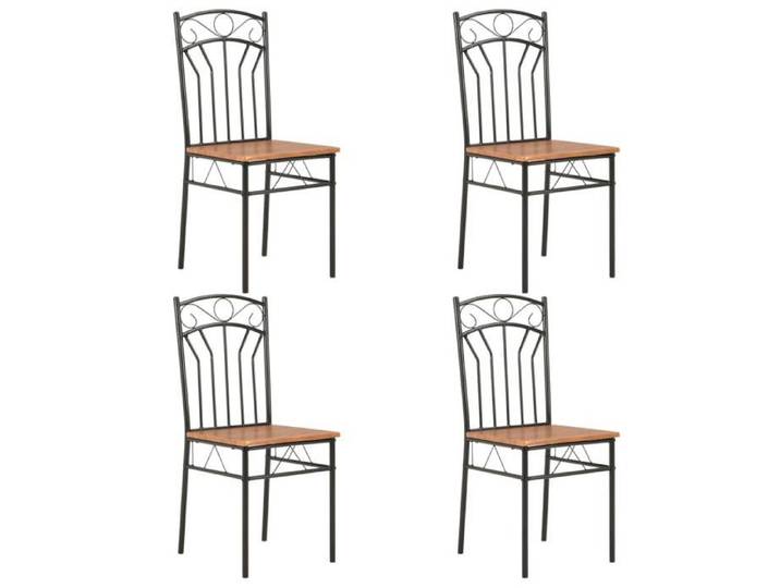 SALE 2025 Chaises à manger - lot de 4 - Chaises de Salon - marron MDF - 40x48x86 cm 15 7 Kg 1384