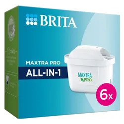 Brita Filterpatronen Mxpro 6-Pack, Wasserfilter, Weiss