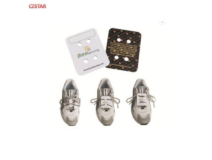 Czstar 100 pièces sport uhf RFID étiquettes de chaussures ISO18000-6C étanche réutilisable pvc UHF Marathon course chronométrage course pour les coureurs