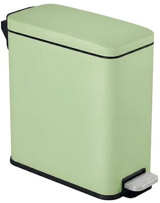 iTouchless SoftStep Slim 3‑Gallon Bathroom Trash Can with AbsorbX Odor Filter