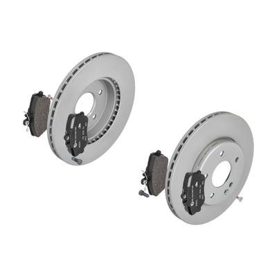 ATE Bremsensatz, Scheibenbremse 1420-22233 Vorderachse belüftet 284mm 22mm für Mercedes
