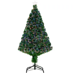 HOMCOM - Weihnachtsbaum - 120 cm - grün