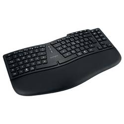Kensington Kabellos Tastatur Deutsch, QWERTZ Schwarz Wiederaufladbar K75491DE