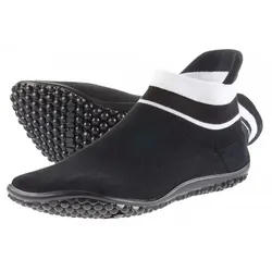 leguano sneaker Barfußschuhe schwarz mit weißem Bund- Gr. 36-37