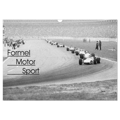 Formel Motor Sport (Wandkalender 2026 DIN A3 quer), CALVENDO Monatskalender