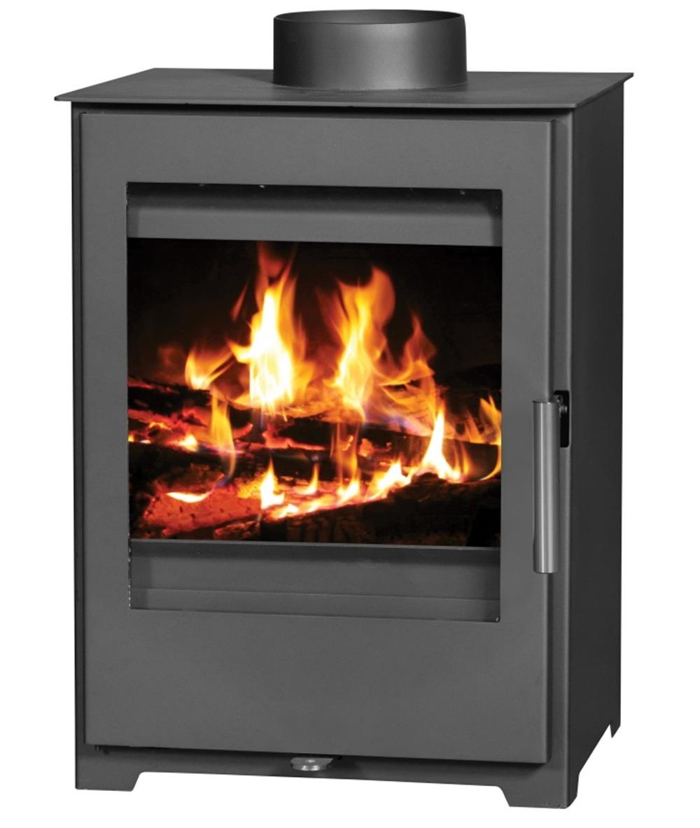 Kleiner Kaminofen Victoria Parma SL schwarz - 5,18 kW