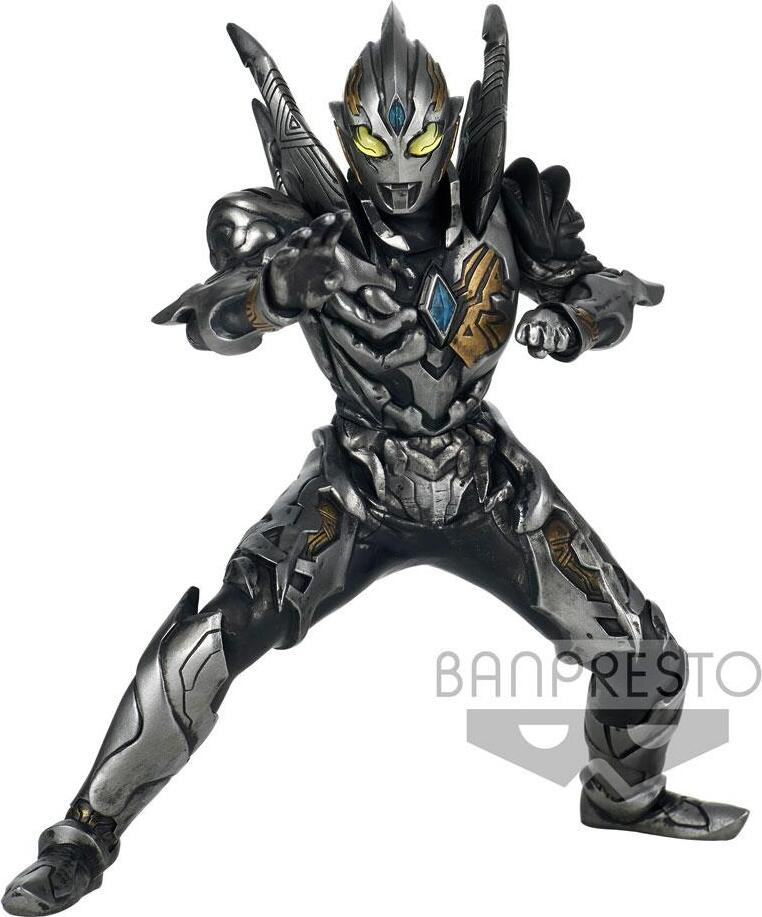 Banpresto Ultraman Trigger Hero's Brave PVC-beeldje Trigger Dark versie, Hoogte: 15 cm