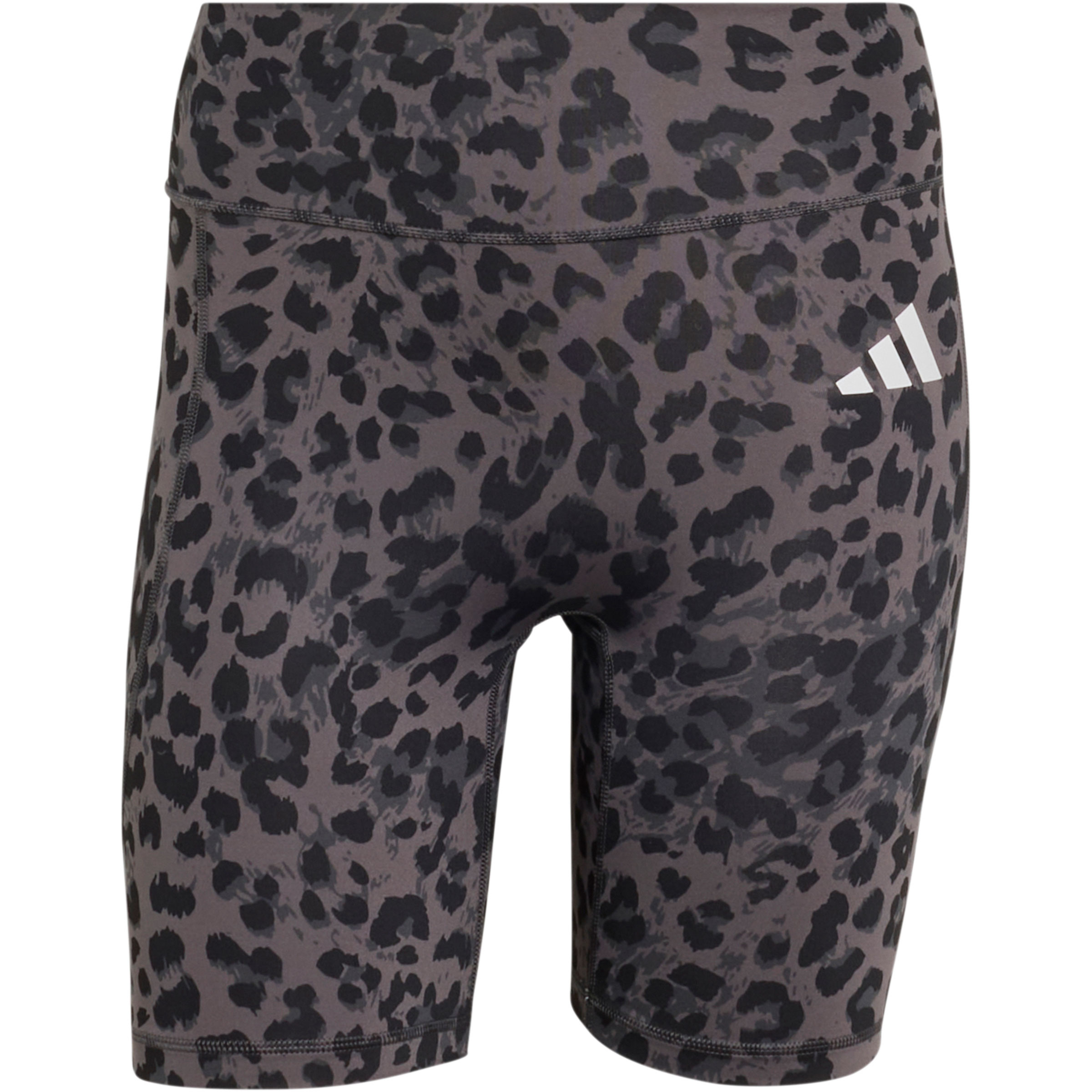 adidas Optime Essentials Leopard 7" Tights Damen Tights & Leggings grau Größe XS Training & Fitness Schnell trocknend