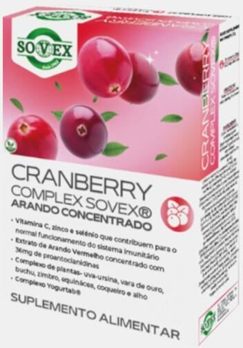 SOVEX® CRANBERRY COMPLEX SOVEX 30 CAPSULAS