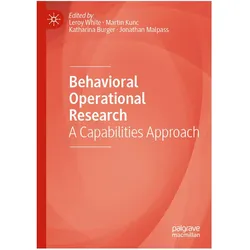Behavioral Operational Research, Fachbücher von Martin Kunc