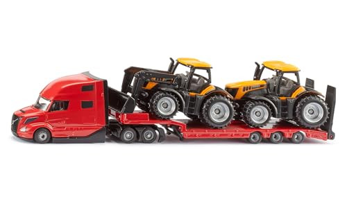 Siku Volvo vrachtwagen met JCB tractoren
