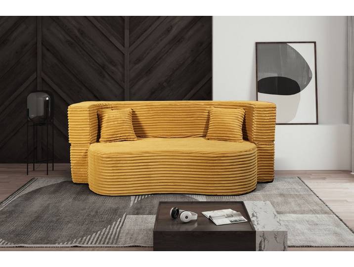 storez24 Sofa Flipper, Zierkissen mit Reißverschluss, Schlaffunktion, bequem