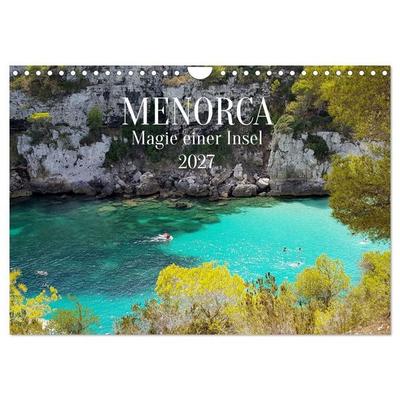 MENORCA Magie einer Insel (Wandkalender 2027 DIN A4 quer), CALVENDO Monatskalender