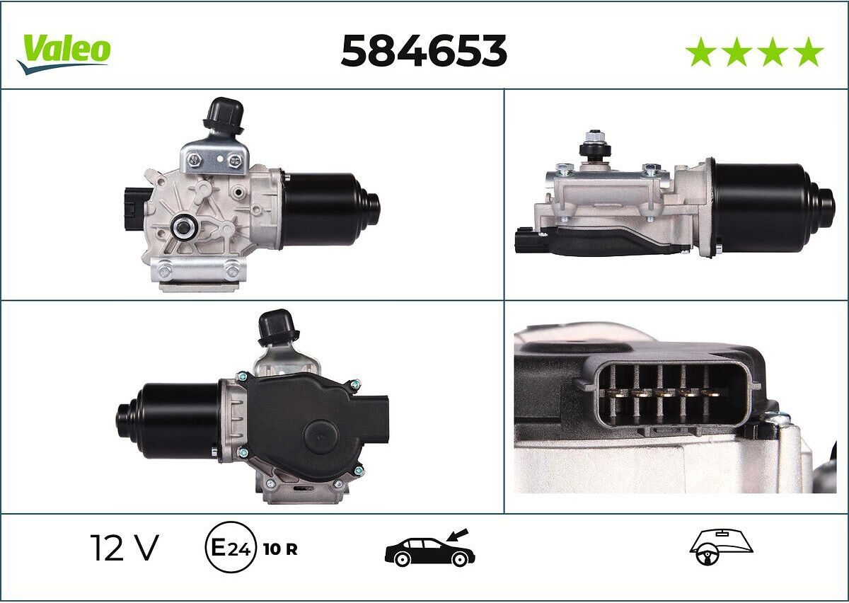 Wischermotor VALEO VAL584653