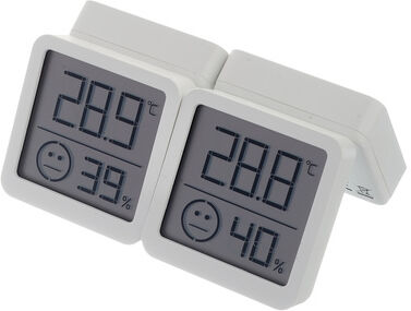 TFA Thermo-Hygrometer WH Set of 4 Blanc