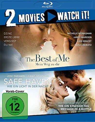 The Best of Me - Mein Weg zu dir/Safe Haven - Wie ein Licht in der Nacht [Blu-ray] - Preis vom 17.10.2026 19:25:27 h